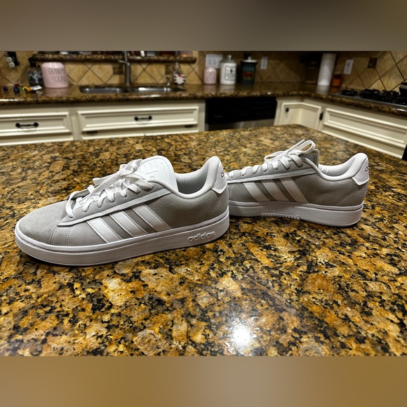 adidas Shoes - Adidas Gray and White Women's Shoes